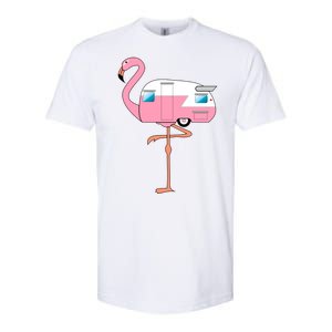 Flamingo RV Camper Softstyle CVC T-Shirt