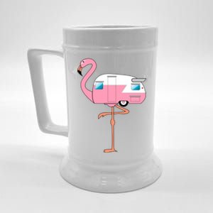 Flamingo RV Camper Beer Stein