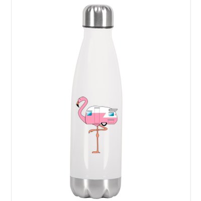 Flamingo RV Camper Stainless Steel Insulated Water Bottle