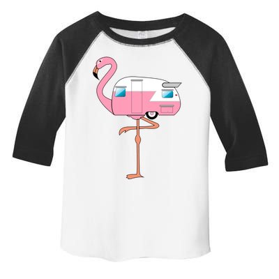 Flamingo RV Camper Toddler Fine Jersey T-Shirt