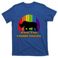 Funny Rhino Chubby Unicorns Save The Chubby Unicorn Gift T-Shirt