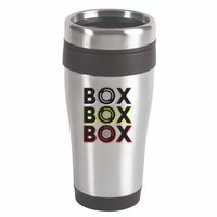 Formula Racing Car Box Box Box Radio Call To Pit Box Gift 16oz Travel Tumbler