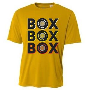 Formula Racing Car Box Box Box Radio Call To Pit Box Gift Cooling Performance Crew T-Shirt