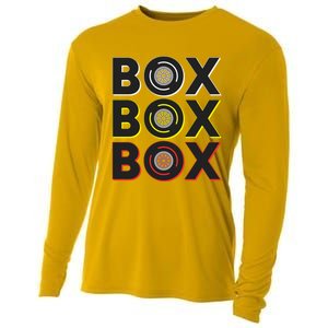 Formula Racing Car Box Box Box Radio Call To Pit Box Gift Cooling Performance Long Sleeve Crew