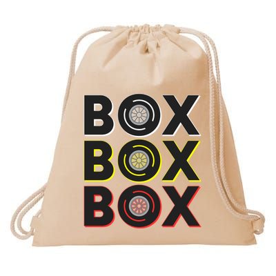 Formula Racing Car Box Box Box Radio Call To Pit Box Gift Drawstring Bag