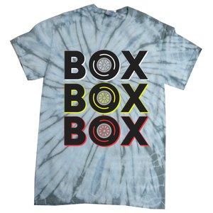 Formula Racing Car Box Box Box Radio Call To Pit Box Gift Tie-Dye T-Shirt