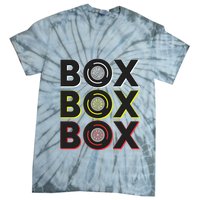 Formula Racing Car Box Box Box Radio Call To Pit Box Gift Tie-Dye T-Shirt