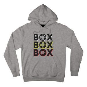 Formula Racing Car Box Box Box Radio Call To Pit Box Gift Tall Hoodie