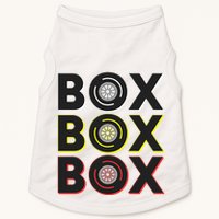 Formula Racing Car Box Box Box Radio Call To Pit Box Gift Doggie Tank