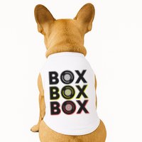 Formula Racing Car Box Box Box Radio Call To Pit Box Gift Doggie Tank