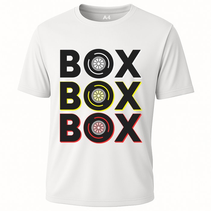 Formula Racing Car Box Box Box Radio Call To Pit Box Gift Performance Shirt