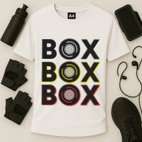Formula Racing Car Box Box Box Radio Call To Pit Box Gift Performance Shirt