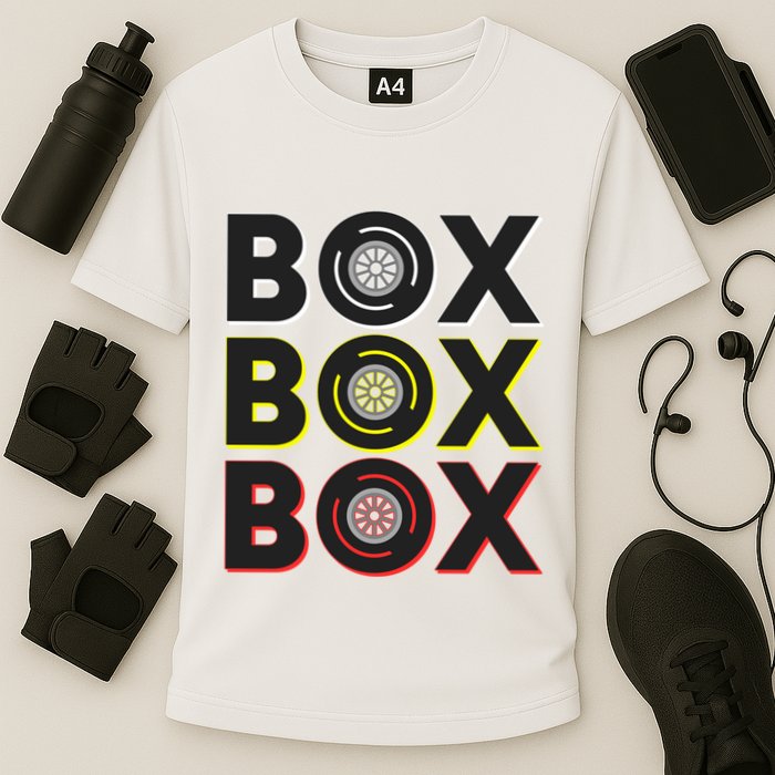 Formula Racing Car Box Box Box Radio Call To Pit Box Gift Performance Shirt