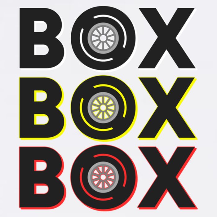 Formula Racing Car Box Box Box Radio Call To Pit Box Gift Performance Shirt