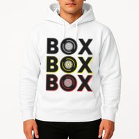 Formula Racing Car Box Box Box Radio Call To Pit Box Gift Hoodie