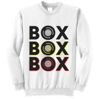 Formula Racing Car Box Box Box Radio Call To Pit Box Gift Sweatshirt