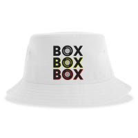 Formula Racing Car Box Box Box Radio Call To Pit Box Gift Sustainable Bucket Hat