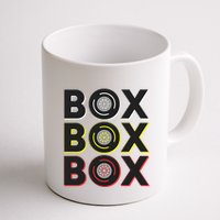 Formula Racing Car Box Box Box Radio Call To Pit Box Gift Mug