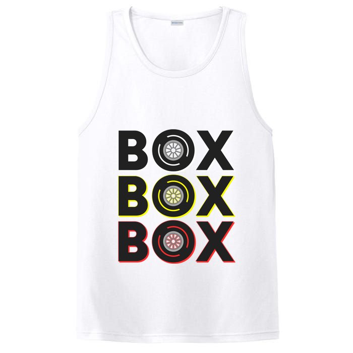 Formula Racing Car Box Box Box Radio Call To Pit Box Gift PosiCharge Competitor Tank