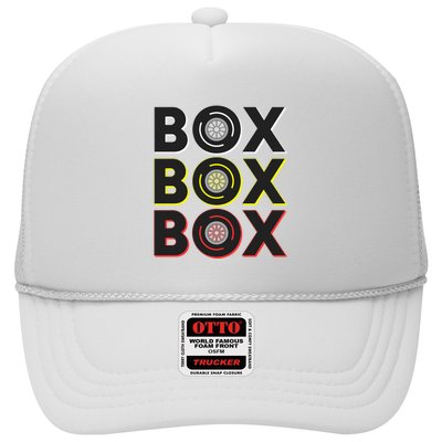 Formula Racing Car Box Box Box Radio Call To Pit Box Gift Trucker Hat