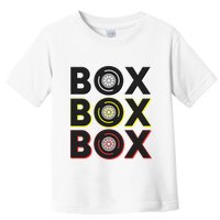 Formula Racing Car Box Box Box Radio Call To Pit Box Gift Toddler T-Shirt