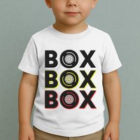 Formula Racing Car Box Box Box Radio Call To Pit Box Gift Toddler T-Shirt