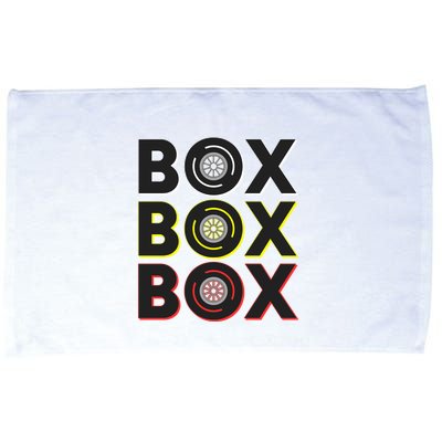 Formula Racing Car Box Box Box Radio Call To Pit Box Gift Microfiber Hand Towel