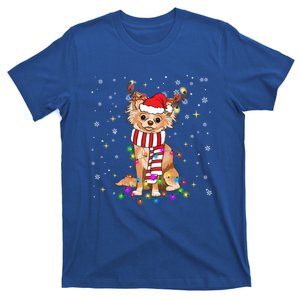 Funny Reindeer Chihuahua Dog Merry Christmas Gift T-Shirt