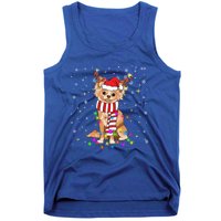 Funny Reindeer Chihuahua Dog Merry Christmas Gift Tank Top