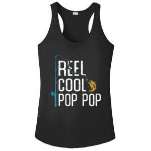 Fishing Reel Cool Pop Pop Father’S Day Gift For Fisher Great Gift Ladies PosiCharge Competitor Racerback Tank