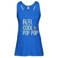 Fishing Reel Cool Pop Pop Father’S Day Gift For Fisher Great Gift Ladies Essential Flowy Tank