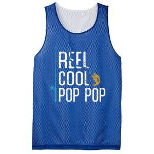 Fishing Reel Cool Pop Pop Father’S Day Gift For Fisher Great Gift Mesh Reversible Basketball Jersey Tank