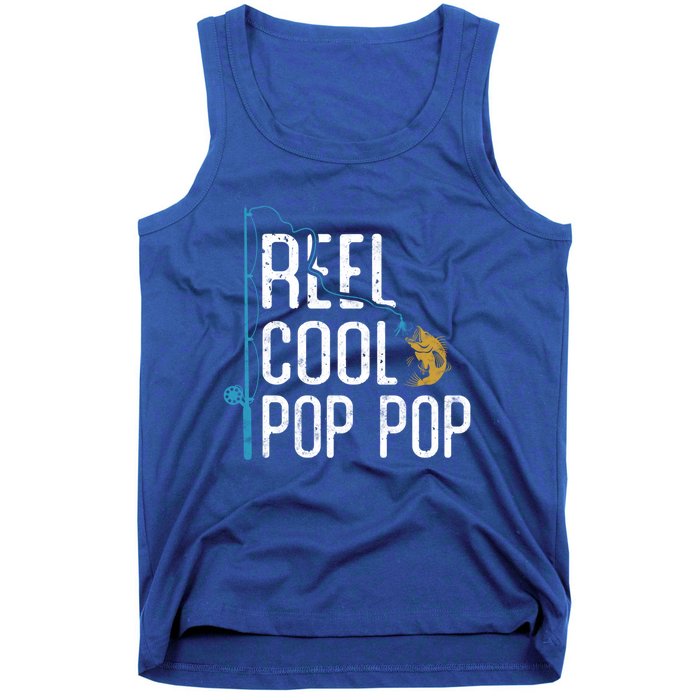 Fishing Reel Cool Pop Pop Father’S Day Gift For Fisher Great Gift Tank Top