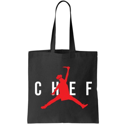 Funny Restaurant Chef Jumping Chef Knife Logo Bag