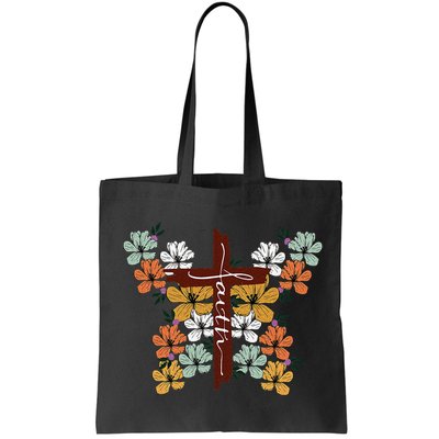 Faith Retro Cross Butterfly Religious Gifts Christian Bag
