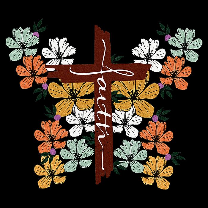 Faith Retro Cross Butterfly Religious Gifts Christian Bag