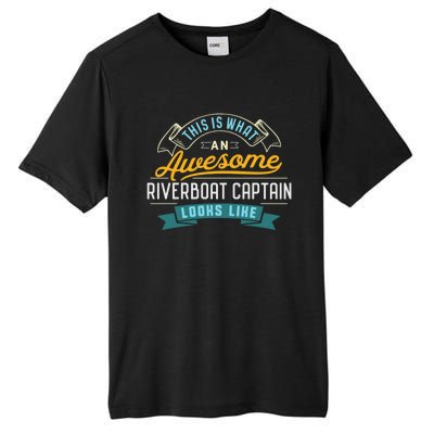 Funny Riverboat Captain Awesome Job Occupation Tall Fusion ChromaSoft Performance T-Shirt