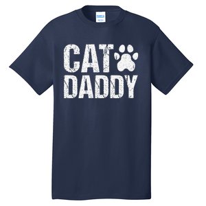 Funny Rad Cat Daddy Dad Gift Fathers Day Tall T-Shirt