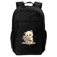 Funny Rage Consumes Me Cat Flower Cute Kitty Cat Meme Design Backpack