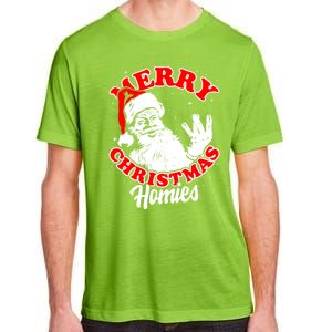 Funny Retro Christmas Homies Westside West Coast Hip Hop Gift Adult ChromaSoft Performance T-Shirt