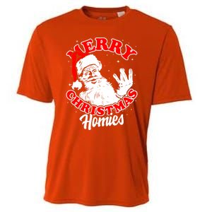 Funny Retro Christmas Homies Westside West Coast Hip Hop Gift Cooling Performance Crew T-Shirt