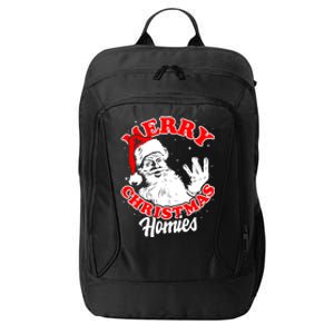 Funny Retro Christmas Homies Westside West Coast Hip Hop Gift City Backpack