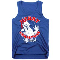 Funny Retro Christmas Homies Westside West Coast Hip Hop Gift Tank Top