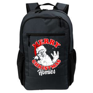 Funny Retro Christmas Homies Westside West Coast Hip Hop Gift Daily Commute Backpack