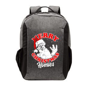 Funny Retro Christmas Homies Westside West Coast Hip Hop Gift Vector Backpack