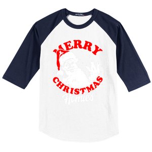 Funny Retro Christmas Homies Westside West Coast Hip Hop Gift Baseball Sleeve Shirt