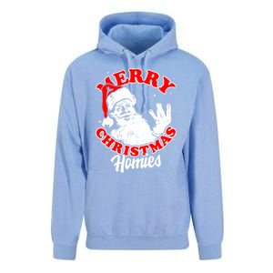 Funny Retro Christmas Homies Westside West Coast Hip Hop Gift Unisex Surf Hoodie