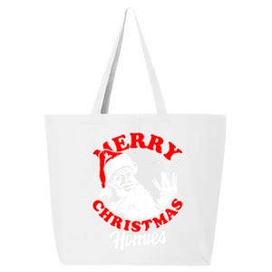 Funny Retro Christmas Homies Westside West Coast Hip Hop Gift 25L Jumbo Tote