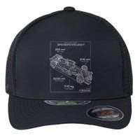 Formula Race Car Specifications Team Racing fan engineering Flexfit Unipanel Trucker Cap