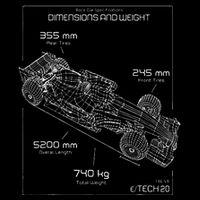 Formula Race Car Specifications Team Racing fan engineering Flatbill Hat
